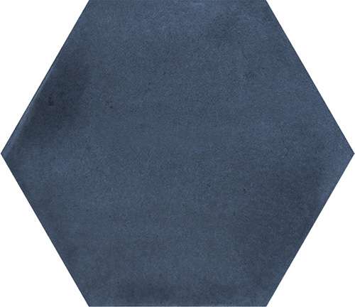 Керамическая плитка La Fabbrica Small Navy 180042, цвет синий, поверхность матовая, шестиугольник, 107x124