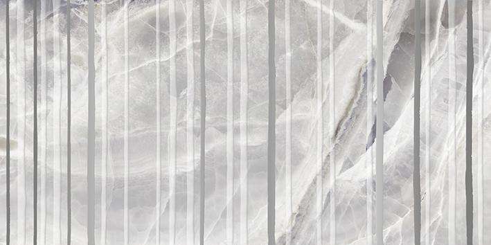 Декоративные элементы Laparet Plazma Trigger Декор серый, цвет серый, поверхность глянцевая, прямоугольник, 300x600