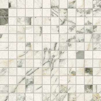 Мозаика Imola The Room MK.PAT WH6 30, цвет серый, поверхность матовая, квадрат, 300x300