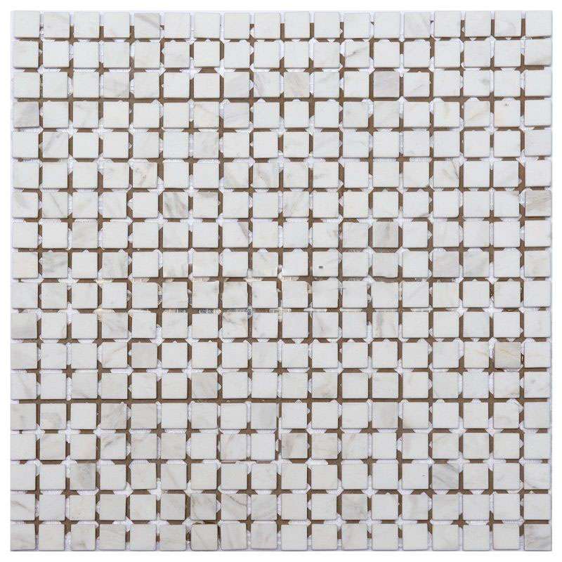 Мозаика NS Mosaic K-729, цвет бежевый, поверхность матовая, квадрат, 305x305