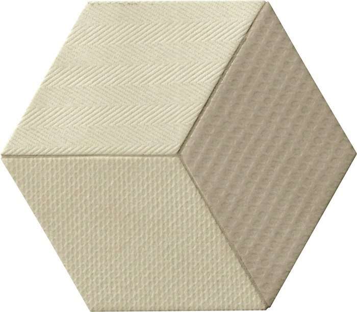 Керамическая плитка Mutina Tex Cream RETX02, цвет бежевый, поверхность матовая, прямоугольник, 115x200