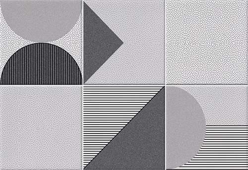 Керамическая плитка Vives Hanami Nago Marengo VIV-HAN-058, цвет серый, поверхность глянцевая, прямоугольник, 230x335