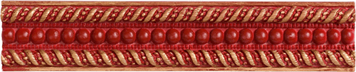 Бордюры Mapisa Stariy Arbat Bordura Red, цвет красный, поверхность матовая, прямоугольник, 50x250