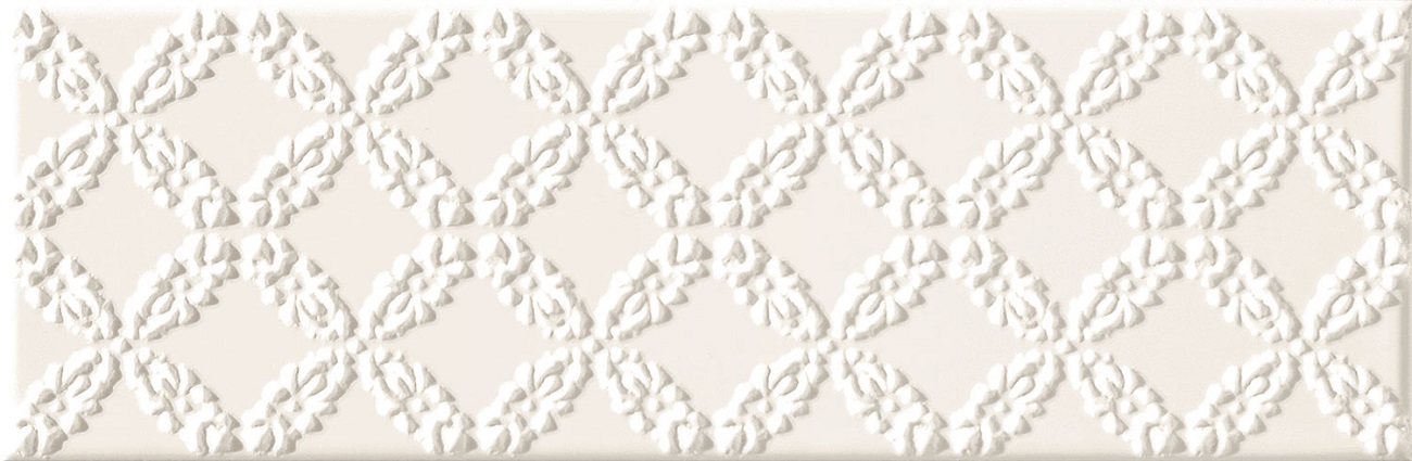 Декоративные элементы Tubadzin Blanca Bar White C, цвет белый, поверхность глянцевая, прямоугольник, 78x237