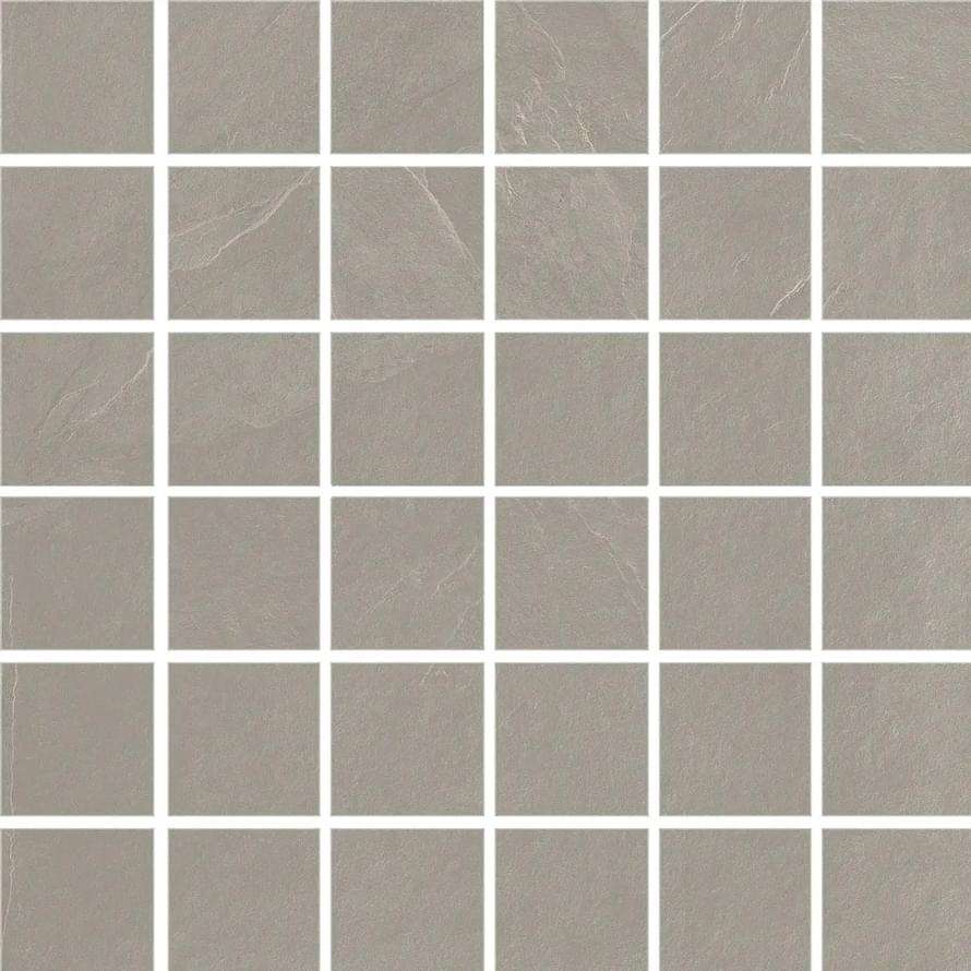 Мозаика La Fabbrica Ardesia Taupe Su Rete 137202, цвет коричневый, поверхность матовая, квадрат, 300x300