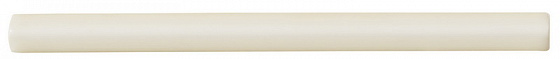 Бордюры Adex ADST5233 Bullnose Trim Almond, цвет бежевый, поверхность глянцевая, прямоугольник, 7,5x148