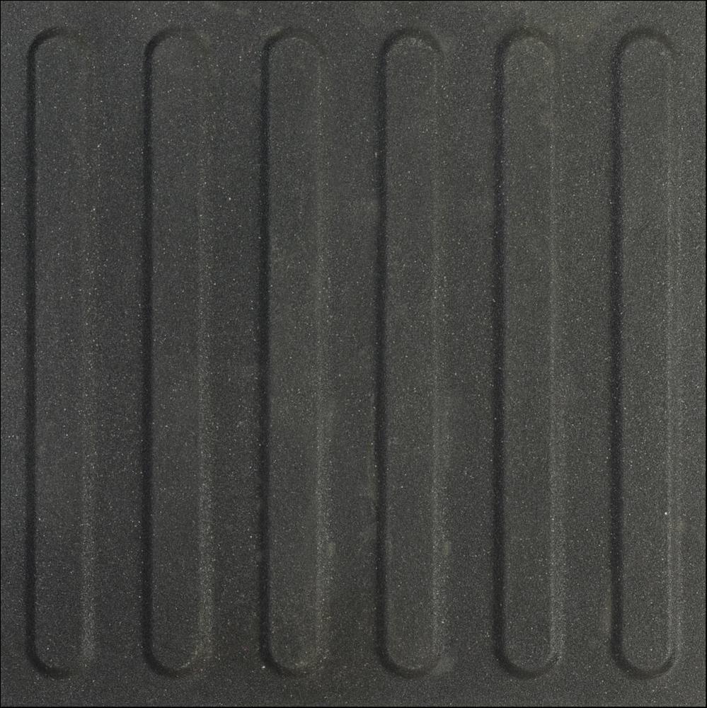 Керамогранит Grespania City Center Negro, цвет серый тёмный, поверхность структурированная, квадрат, 300x300