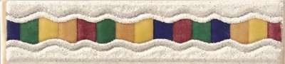 Бордюры Mainzu Antic Listelo Colore, цвет разноцветный, поверхность глянцевая, прямоугольник, 35x150