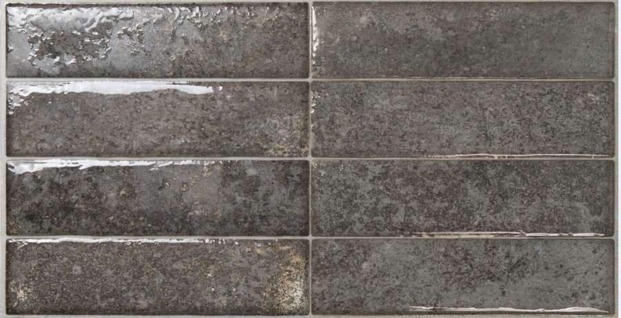 Керамическая плитка El Molino Dream Grey, цвет серый, поверхность глянцевая, прямоугольник, 300x600