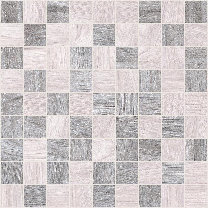 Мозаика Laparet Envy серый+бежевый, цвет серый бежевый, поверхность матовая, квадрат, 300x300