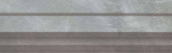 Бордюры Roberto Cavalli Bright Pearl Silver Torello Rett. 531247, цвет серый, поверхность матовая, прямоугольник, 60x200