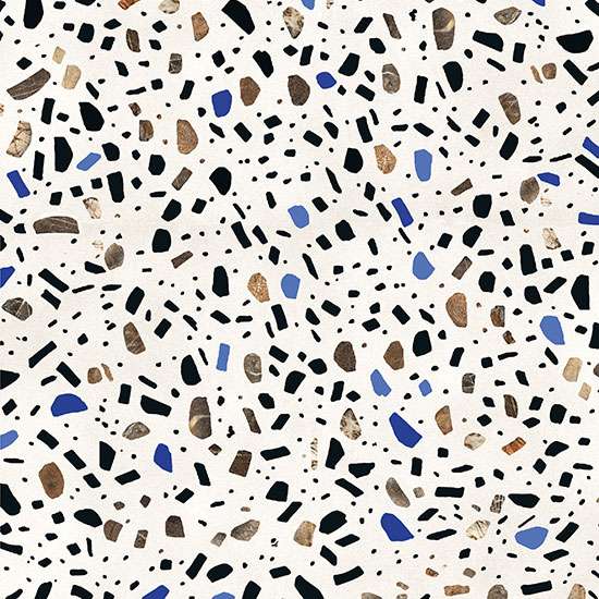 Керамогранит Fioranese Ghiaia Bianco Matt, цвет белый, поверхность матовая, квадрат, 600x600