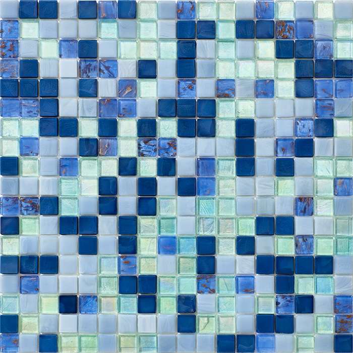 Мозаика L'Antic Colonial Water Sea Supreme 100274370, цвет синий голубой, поверхность матовая, квадрат, 296x296
