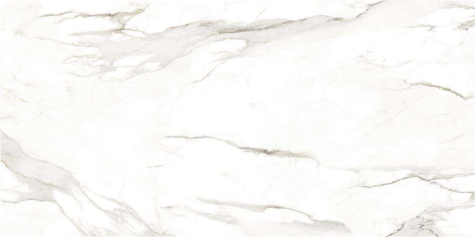 Керамогранит Keratile Syros White Rect, цвет белый, поверхность матовая, прямоугольник, 600x1200