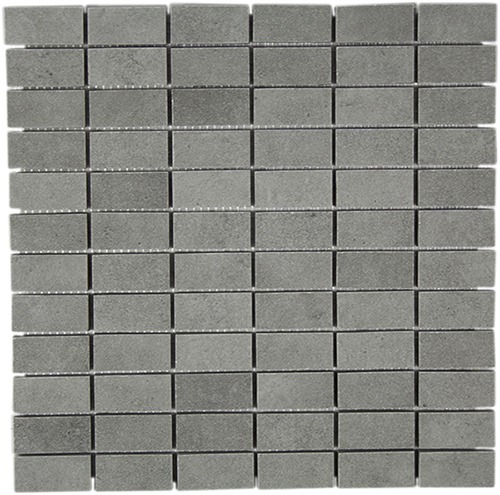 Мозаика Terratinta Betontech Grey TTBT05M2LP, цвет серый, поверхность лаппатированная, квадрат, 300x300