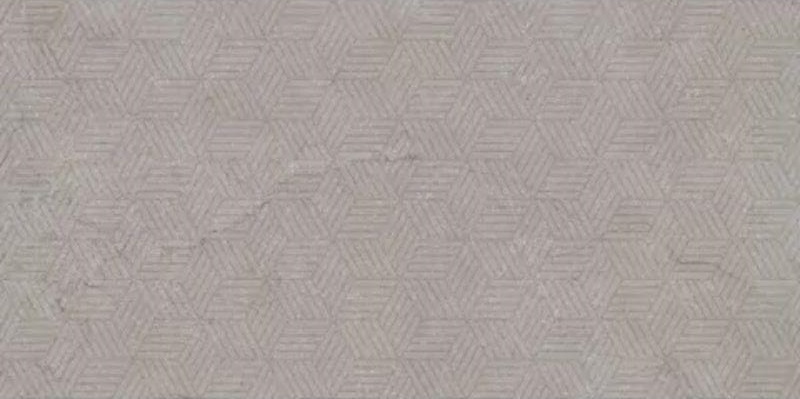 Керамогранит Cerim Stone Life Cubes Haze 779341, цвет серый, поверхность матовая рельефная, прямоугольник, 600x1200
