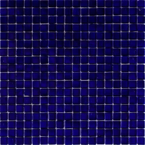 Мозаика Alma Mosaic Glice NW27, цвет синий, поверхность глянцевая, квадрат, 150x150