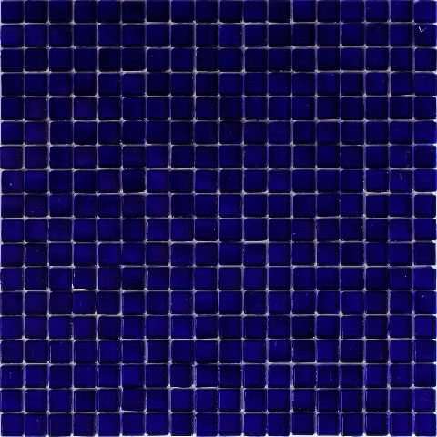 Мозаика Alma Mosaic Glice NW27, цвет синий, поверхность глянцевая, квадрат, 150x150