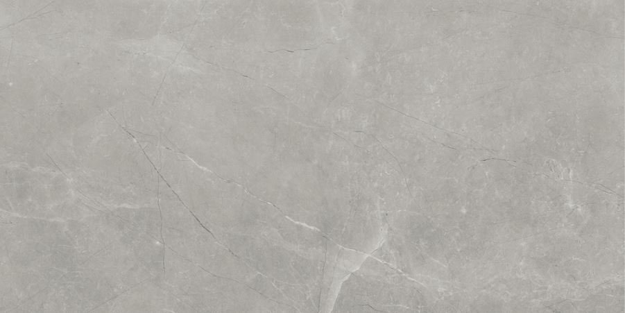 Широкоформатный керамогранит Baldocer Bayona Silver Pulido, цвет серый, поверхность полированная, прямоугольник, 1200x2400