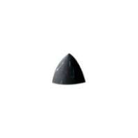 Спецэлементы Cinca Marmores Marquina Black Angle 0450/158, цвет чёрный, поверхность матовая, квадрат, 20x20