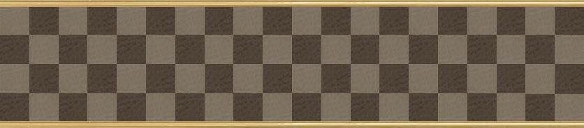 Бордюры Atlantic Tiles Deneuve Cenefa Twist Leather, цвет коричневый, поверхность матовая, прямоугольник, 65x295
