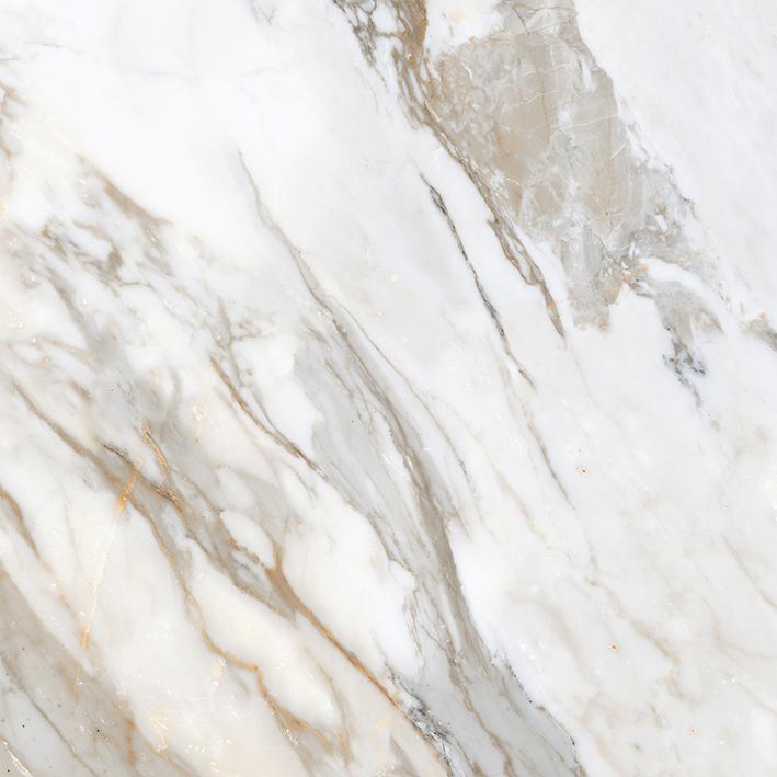 Керамогранит Laparet Calacatta Roma полированный, цвет белый серый, поверхность полированная, квадрат, 600x600