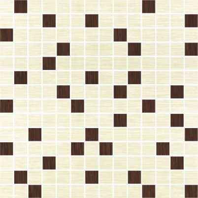 Мозаика Керамин Мозаика Сакура 3, цвет бежевый, поверхность матовая, квадрат, 300x300