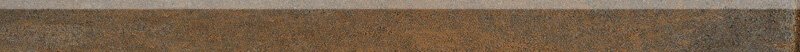 Бордюры Sant Agostino Oxidart Quarter Round Copper CSAQROCO20, цвет коричневый, поверхность матовая, прямоугольник, 13x200