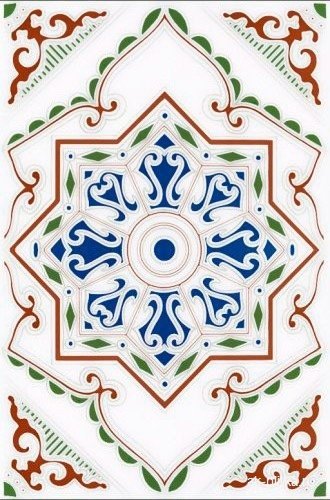 Керамическая плитка Ribesalbes Chiclana, цвет разноцветный, поверхность матовая, прямоугольник, 200x300