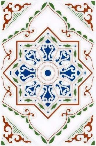 Керамическая плитка Ribesalbes Chiclana, цвет разноцветный, поверхность матовая, прямоугольник, 200x300