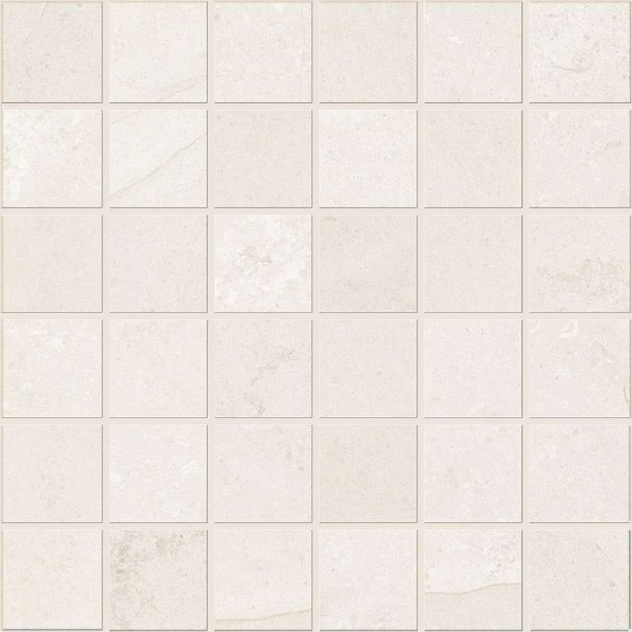Мозаика Caesar Portraits Comblanchien Comp.M ADGU, цвет белый, поверхность натуральная, квадрат, 300x300