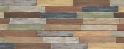 Керамогранит Cir Havana Wood 1063958, цвет разноцветный, поверхность матовая, прямоугольник, 65x400