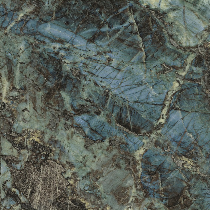 Широкоформатный керамогранит Baldocer Lemurian Pulido, цвет синий, поверхность полированная, квадрат, 1200x1200