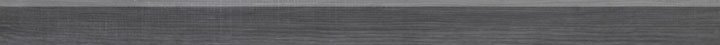 Бордюры Serenissima Newport Battiscopa Ebony 1055793, цвет чёрный, поверхность матовая, прямоугольник, 75x1200