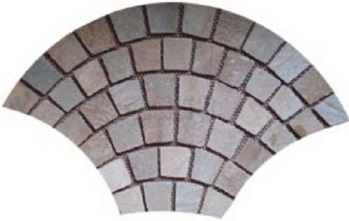 Мозаика NS Mosaic Paving PAV-102, цвет серый, поверхность матовая, прямоугольник, 650x1080