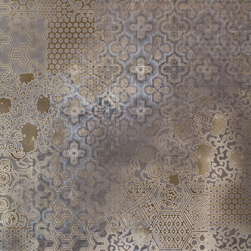 Керамогранит StarGres Tribeca, цвет коричневый, поверхность глазурованная, квадрат, 600x600
