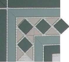 Вставки Topcer Belfast Corner, цвет разноцветный, поверхность матовая, прямоугольник, 166x166