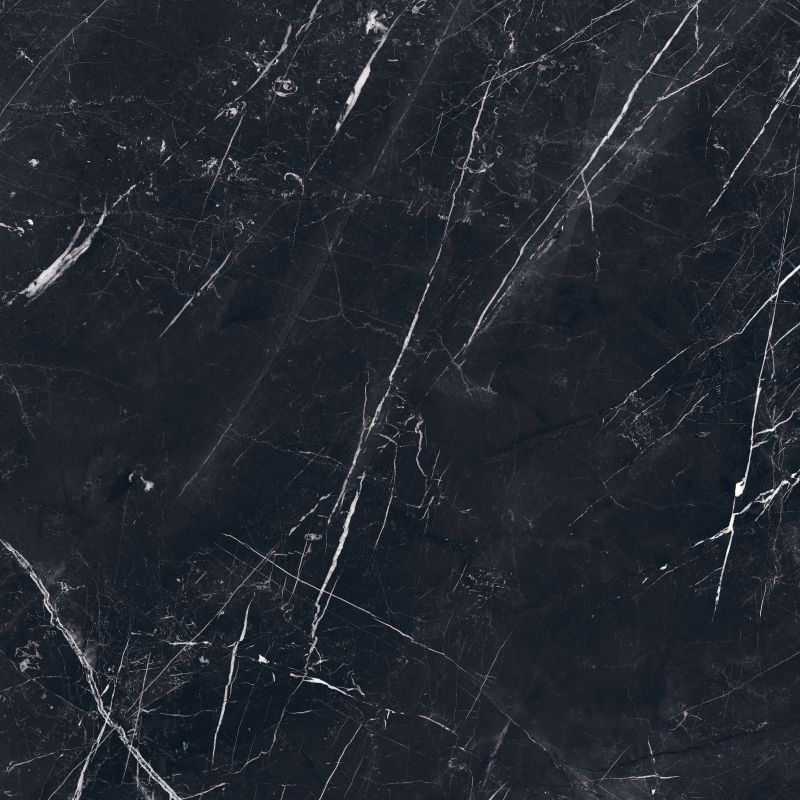 Керамогранит Flaviker Supreme Evo Classic Marquinia 0006755, цвет чёрный, поверхность матовая, квадрат, 1200x1200