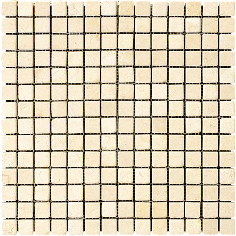 Мозаика Natural Mosaic Adriatica (2X2) 7M021-20T, цвет бежевый, поверхность матовая, квадрат, 305x305
