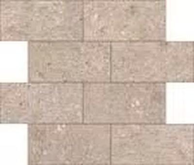 Мозаика Cerim Match Up Cookie Comfort Mosaico Muretto 772557, цвет коричневый, поверхность матовая, прямоугольник, 75x150