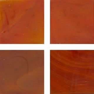 Мозаика Irida Nuance 15.S99(3), цвет коричневый, поверхность глянцевая, квадрат, 327x327