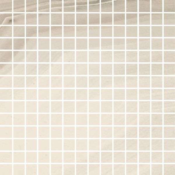 Мозаика Roberto Cavalli Agata Mosaico Bianco Rett. 558811, цвет бежевый, поверхность матовая, квадрат, 300x300