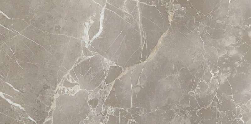 Керамогранит Pamesa Marbles Piave Moka Leviglass, цвет серый, поверхность полированная, прямоугольник, 450x900