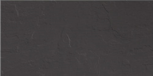 Керамогранит Уральский гранит UF019 Relief (Рельеф), цвет чёрный, поверхность рельефная, прямоугольник, 300x600