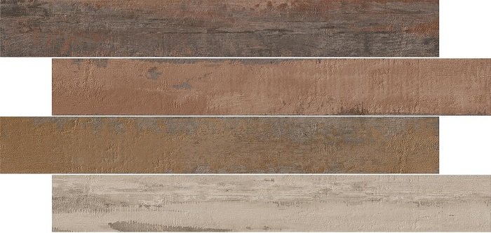 Керамическая плитка Naxos Flair Maplewood 107352, цвет коричневый, поверхность матовая, прямоугольник, 105x805