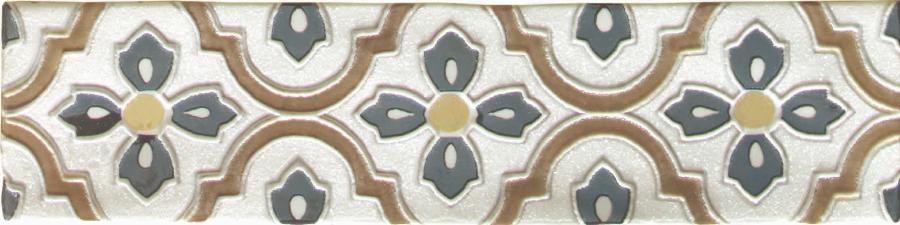 Декоративные элементы Latina Ceramica Arezzo Oro Conjunto 1, цвет разноцветный, поверхность матовая, прямоугольник, 75x300