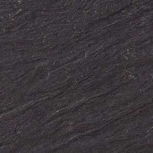 Керамогранит Terratinta Archgres Black TTAR0711SL, цвет чёрный тёмный, поверхность структурированная, квадрат, 100x100