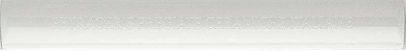 Бордюры Petracers Grand Elegance Sigaro Panna Con Griffe, цвет серый, поверхность глянцевая, прямоугольник, 25x200