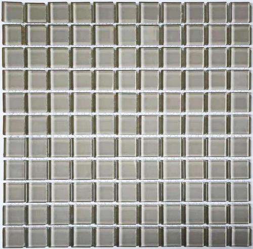 Мозаика Bonaparte Bonaparte Irish Coffe, цвет серый, поверхность глянцевая, квадрат, 300x300