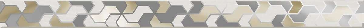 Бордюры Axima Андалусия Бордюр Геометрия, цвет разноцветный, поверхность глянцевая, прямоугольник, 35x500